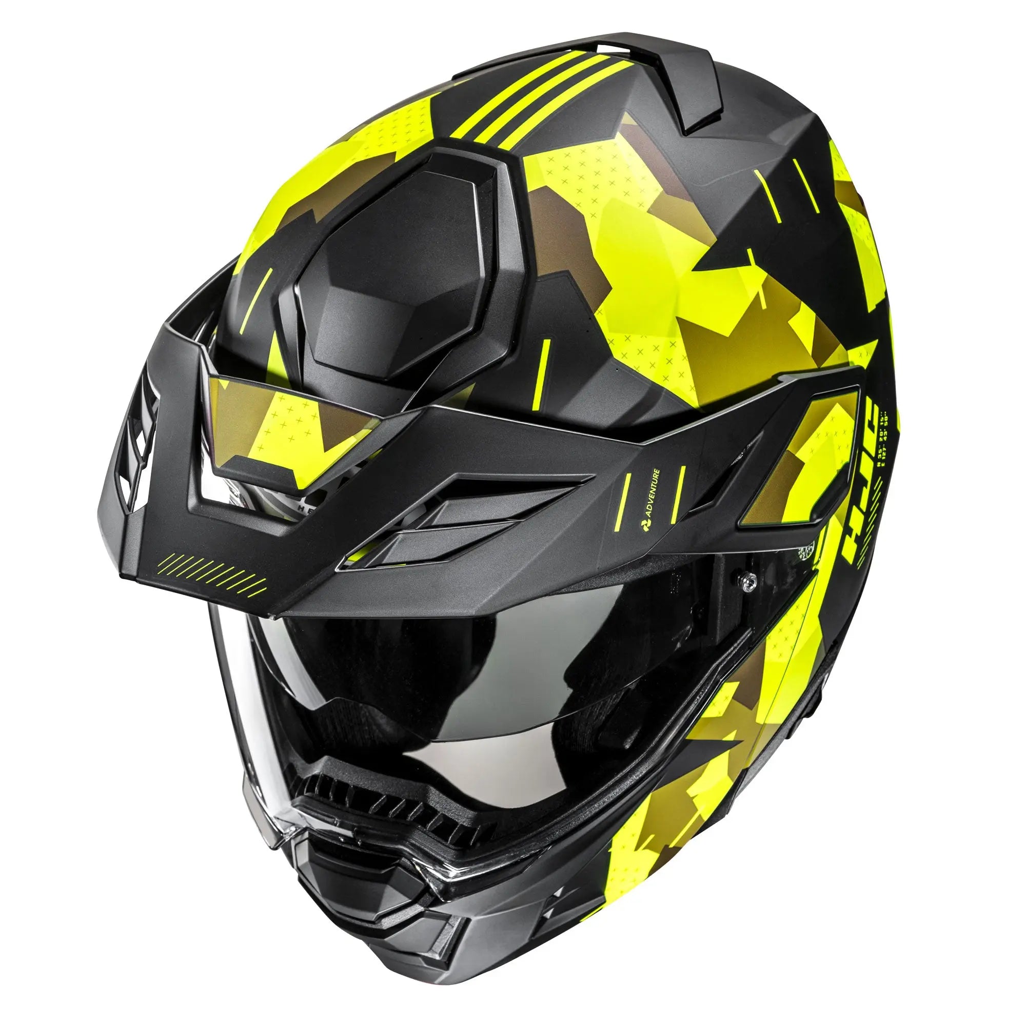 HJC i80 Roki Adventure MC3HSF Yellow - FREE UK Shipping, FREE 365 Day Returns | Moto Central