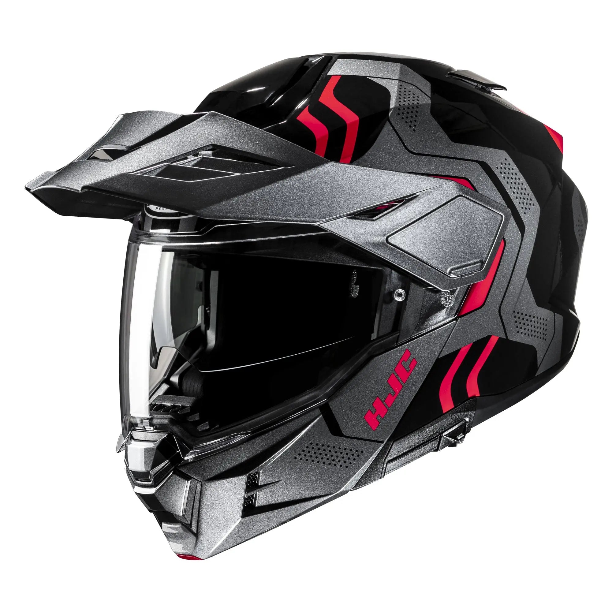 HJC i80 Velly Adventure MC1 Red  - FREE UK Shipping, FREE 365 Day Returns | Moto Central