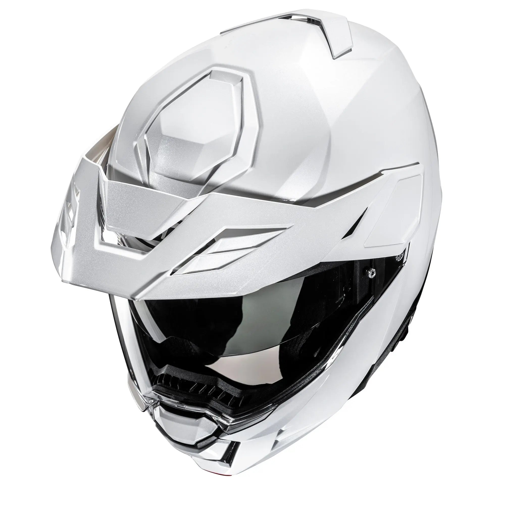 HJC i80 Adventure Pearl White - FREE UK Shipping, FREE 365 Day Returns | Moto Central