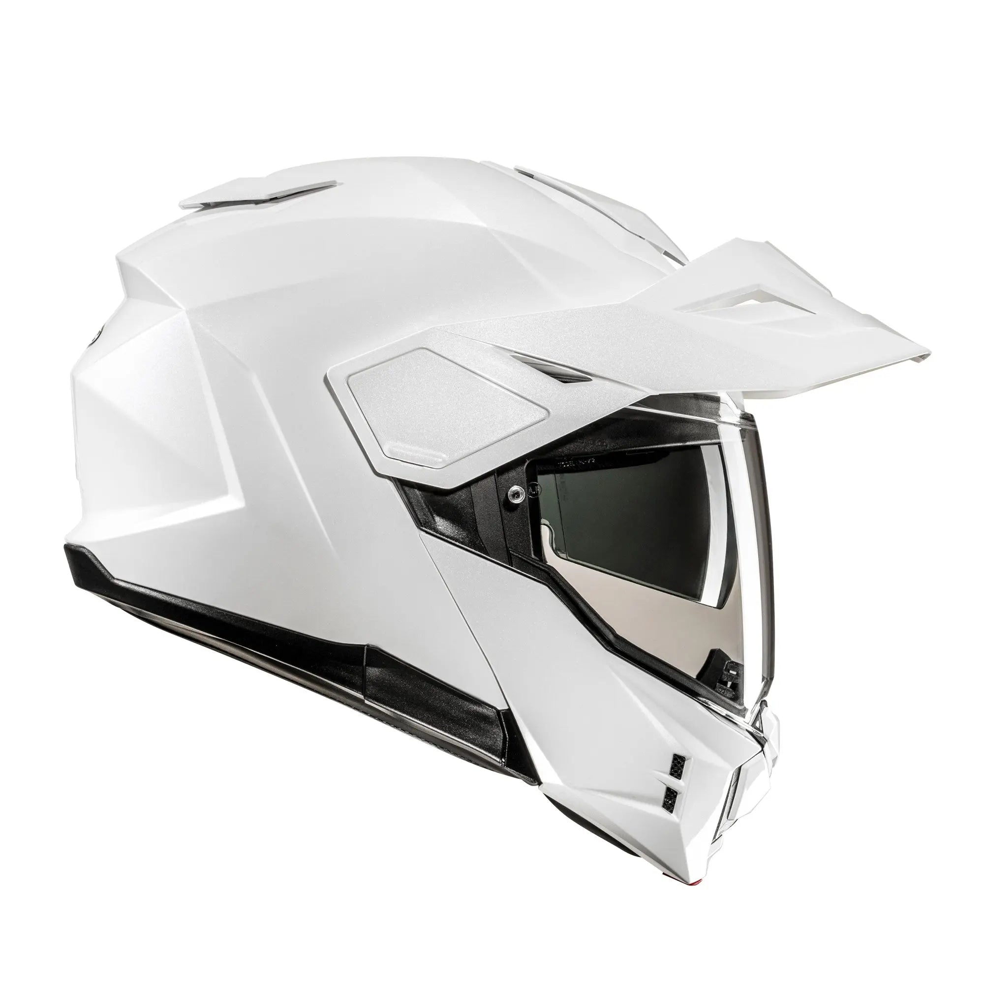 HJC i80 Adventure Pearl White - FREE UK Shipping, FREE 365 Day Returns | Moto Central
