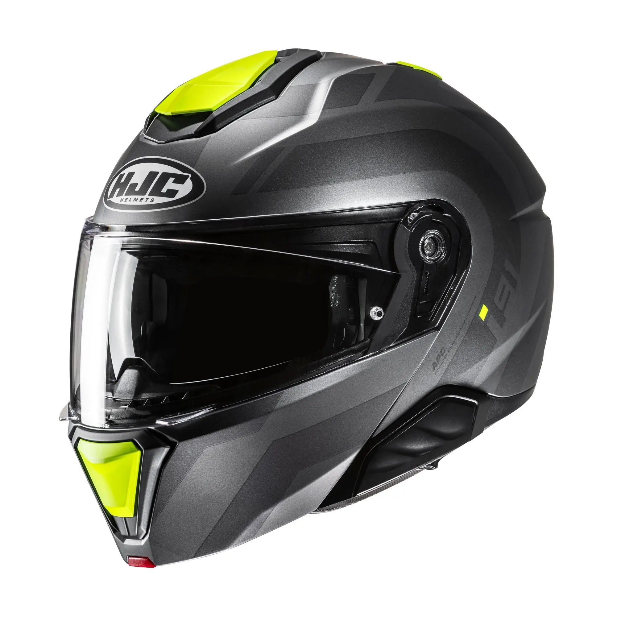 hjc flip top helmet HJC i91 Arven MC3HSF Yellow