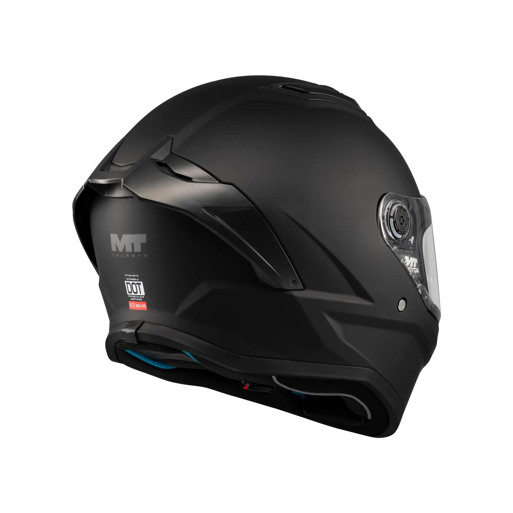 MT Helmets Stinger 2 Pure A1 Matt Black FREE UK Delivery, FREE 365 Day Returns | Moto Central