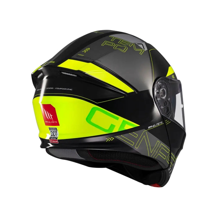 MT Helmets Genesis SV Atempo B3 Gloss Fluorescent