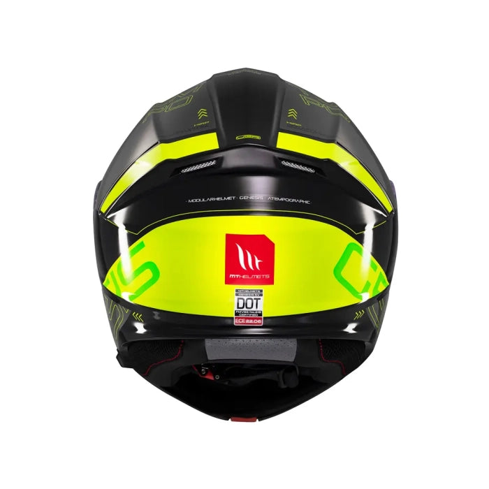 MT Helmets Genesis SV Atempo B3 Gloss Fluorescent