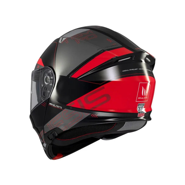 MT Helmets Genesis SV Atempo B5 Gloss Red