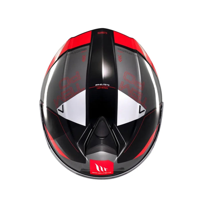 MT Helmets Genesis SV Atempo B5 Gloss Red