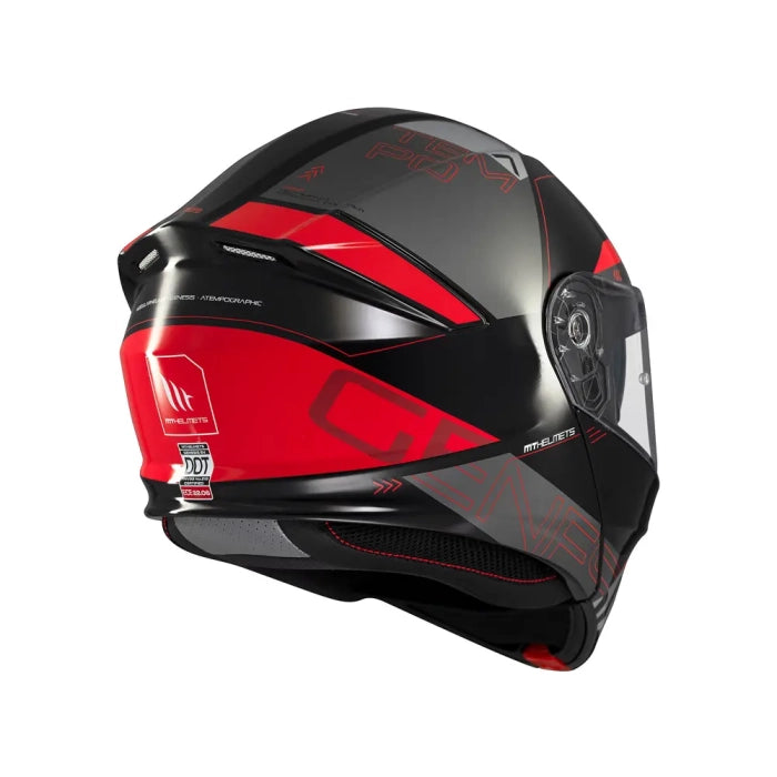 MT Helmets Genesis SV Atempo B5 Gloss Red