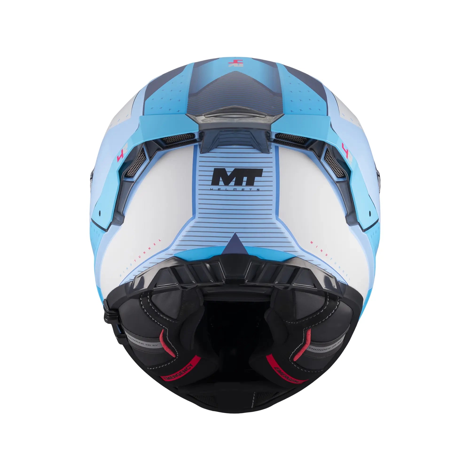 MT Helmets Thunder 4 R Wind Tunnel C7 Matt Blue