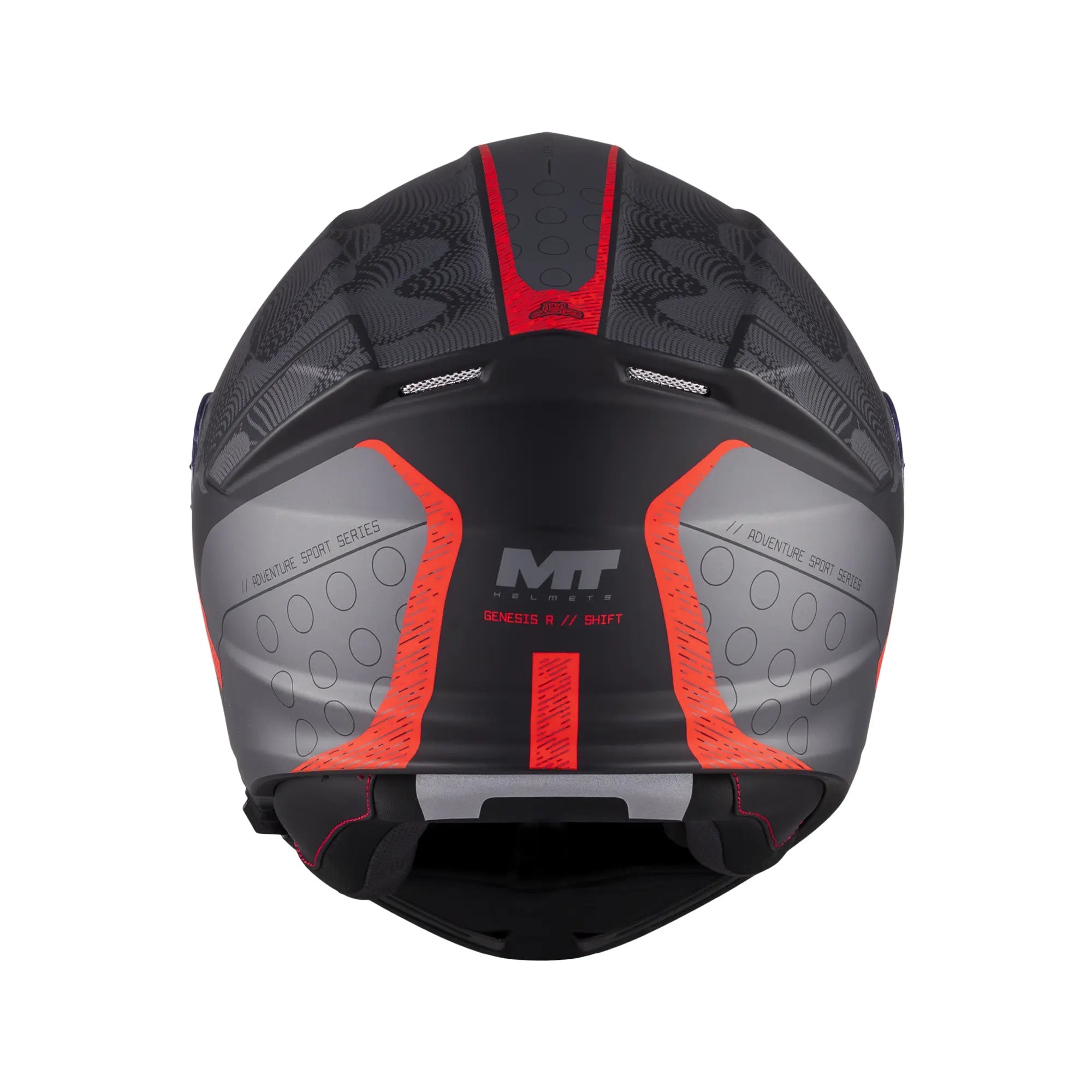 MT Helmets Genesis R Shift B15 Matt Black / Red