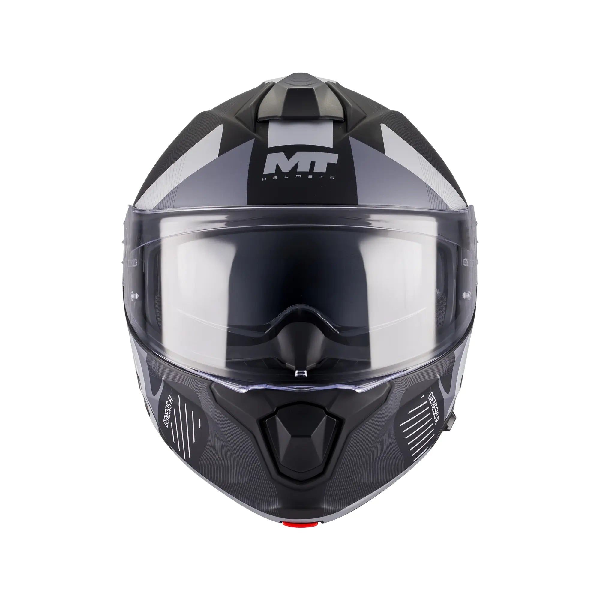 MT Helmets Genesis R Lancer B12 Matt Black / Grey