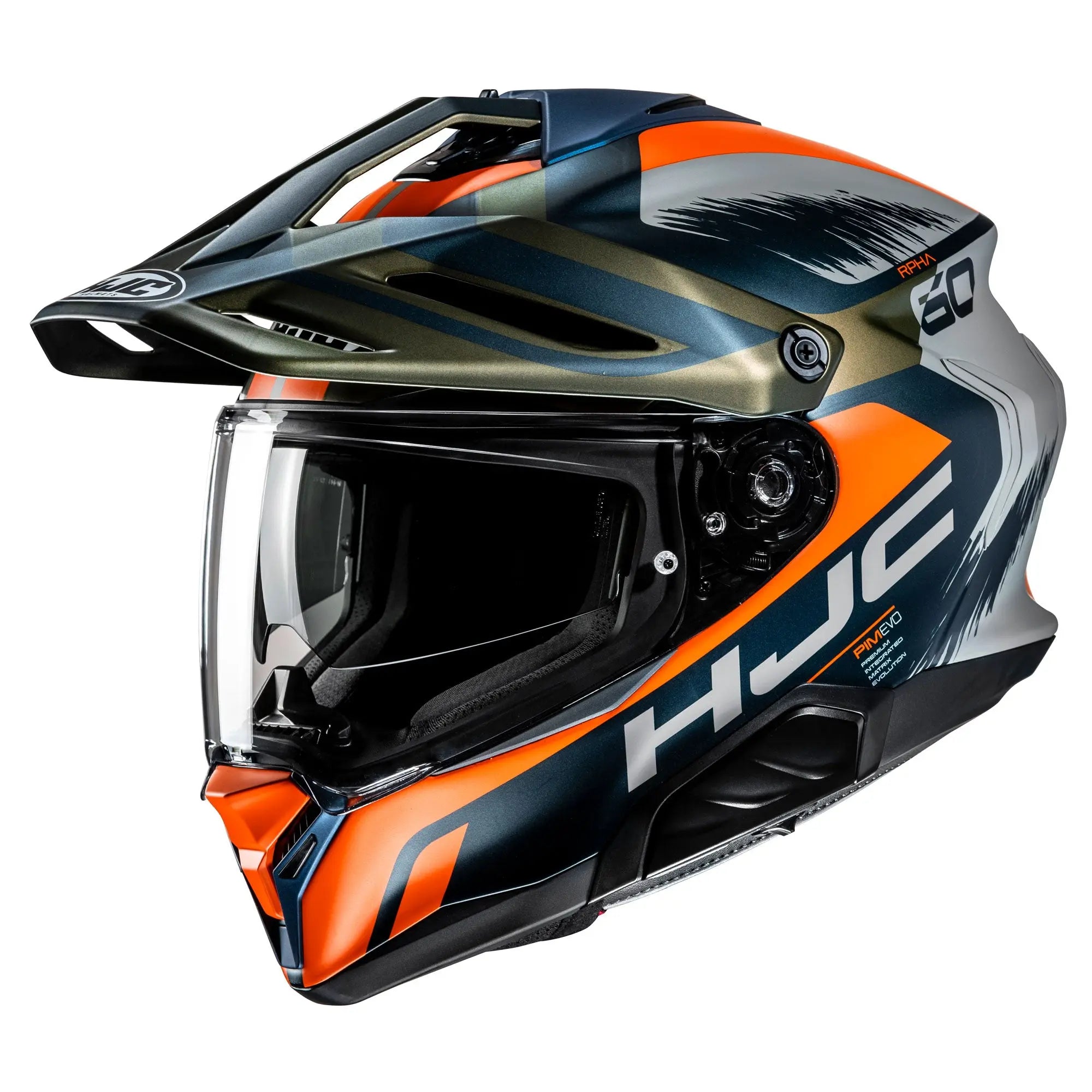 hjc adventure helmet uk HJC RPHA 60 Quid Adventure MC47SF Orange / Black