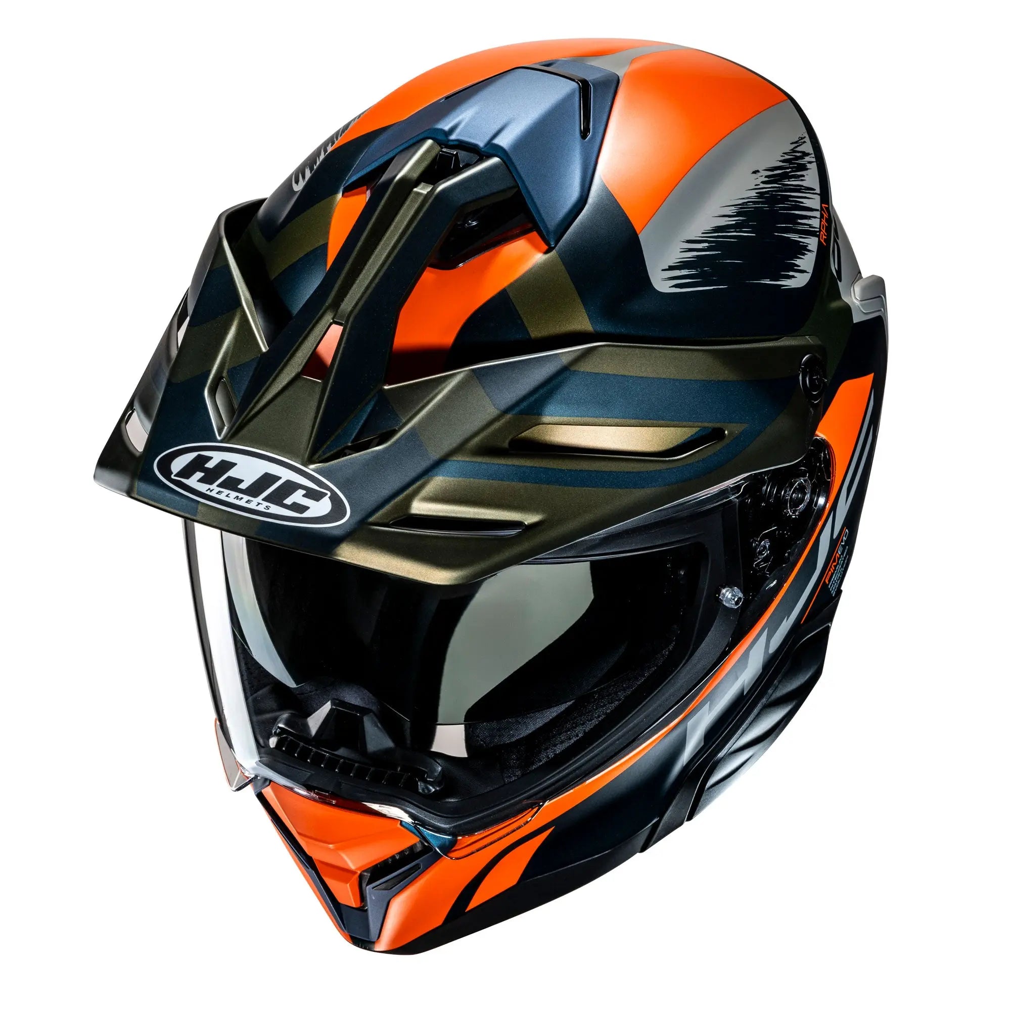 HJC RPHA 60 Quid Adventure MC47SF Orange / Black - FREE UK Shipping, FREE 365 Day Returns | Moto Central