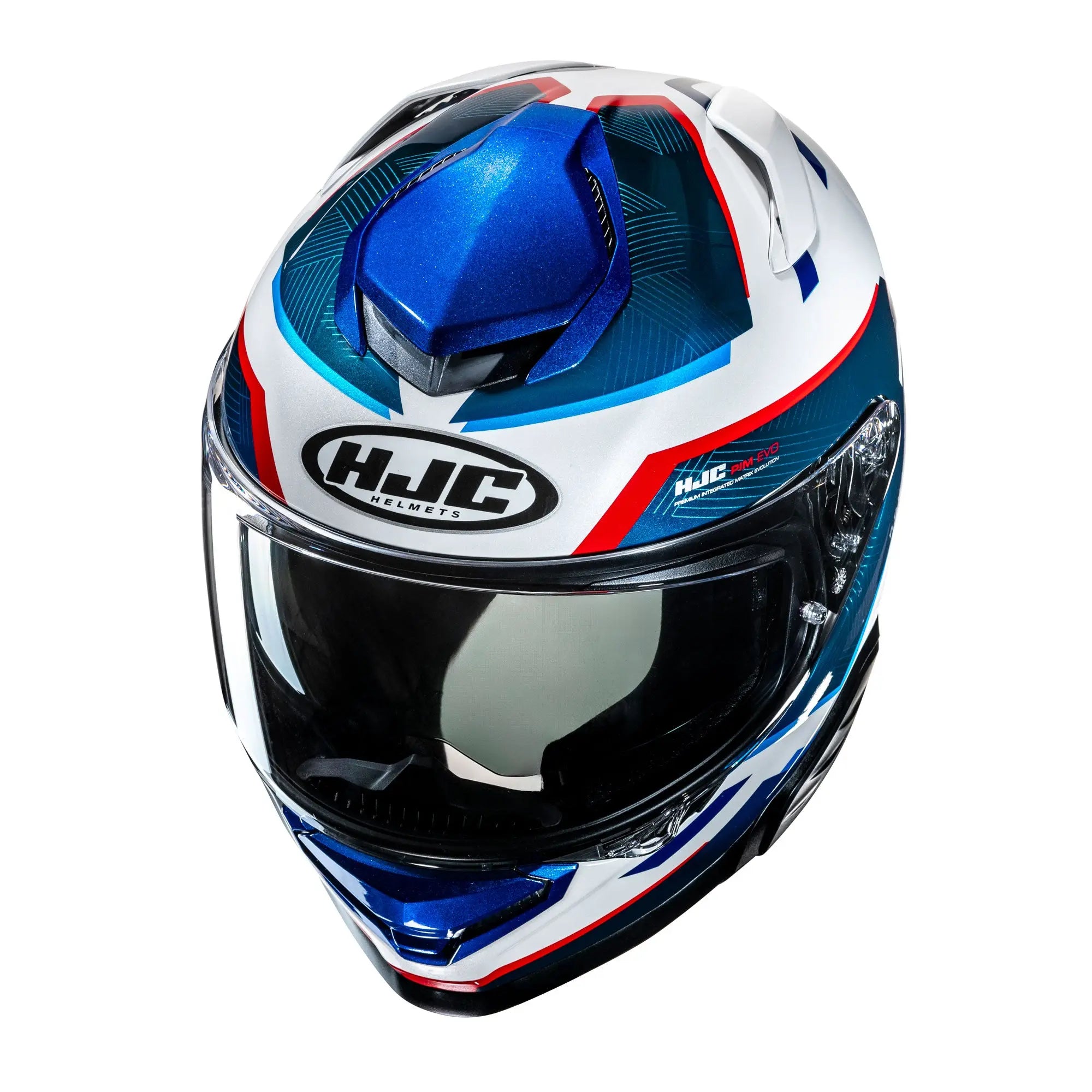 HJC RPHA 71 Ellon MC21 White / Red / Blue - FREE UK Shipping, FREE 365 Day Returns | Moto Central