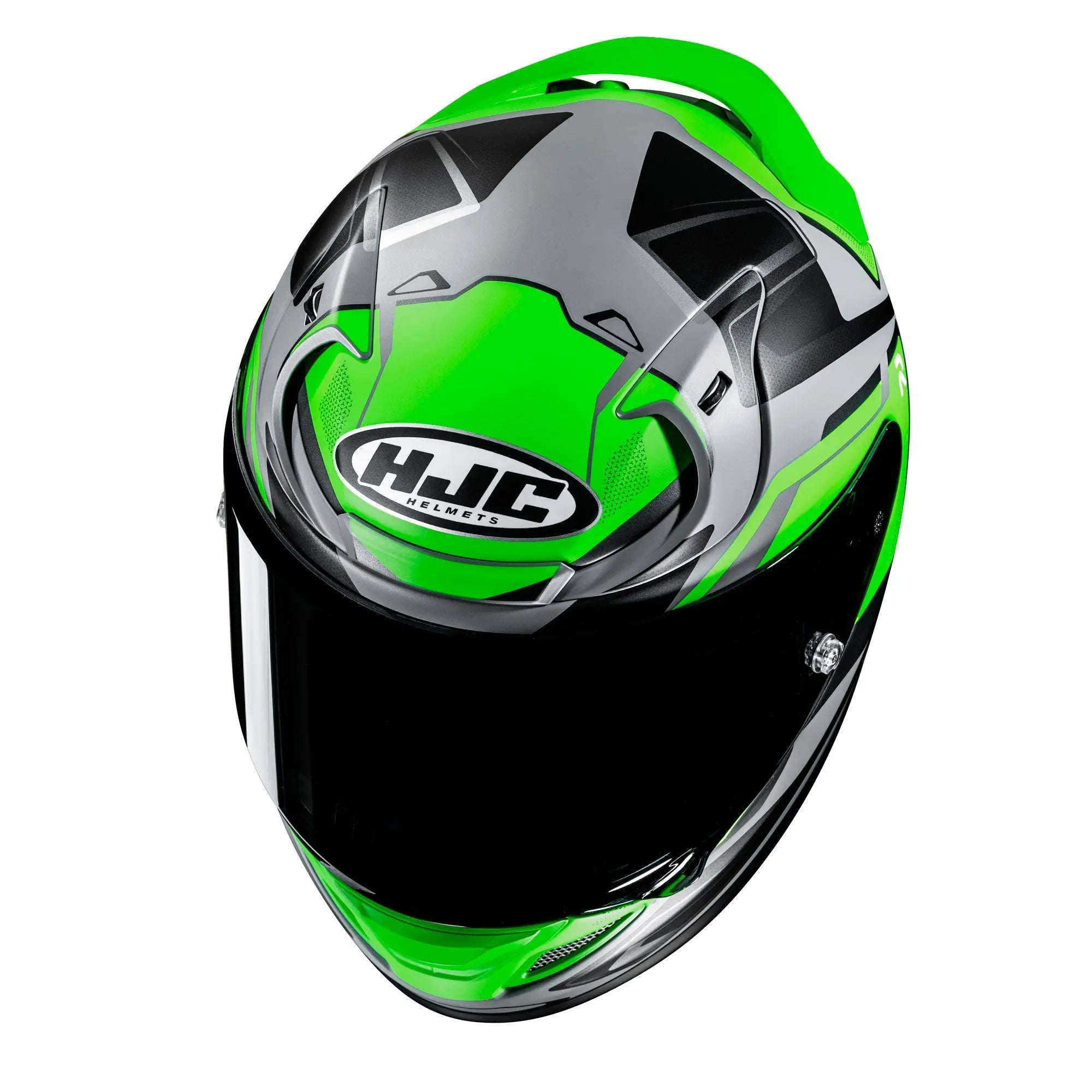 HJC RPHA 12 Brels MC4HSF Green - FREE UK Shipping, FREE 365 Day Returns | Moto Central