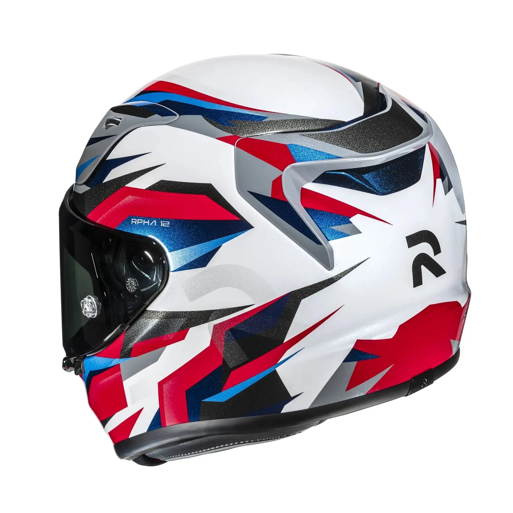 HJC RPHA 12 Dravix MC21 White / Blue / Red FREE UK Delivery, FREE 365 Day Returns | Moto Central