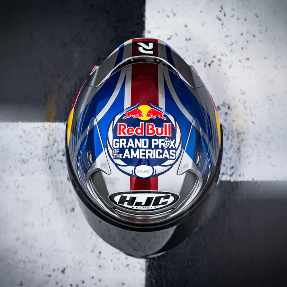 HJC RPHA 12 Red Bull Austin GP 2 MC21 White / Red / Blue