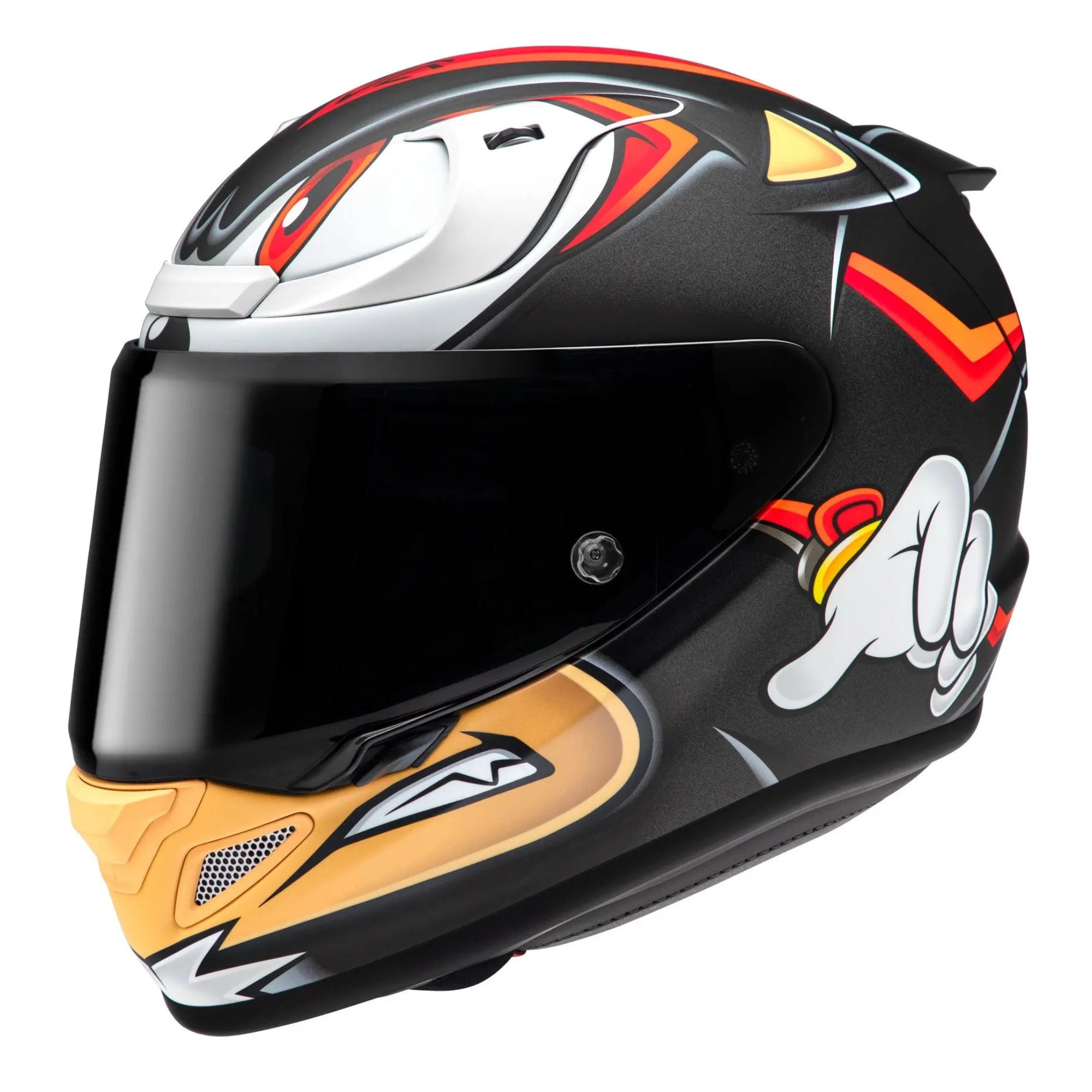 HJC RPHA 12 Shadow The Hedgehog MC1SF Red - FREE UK Shipping, FREE 365 Day Returns | Moto Central