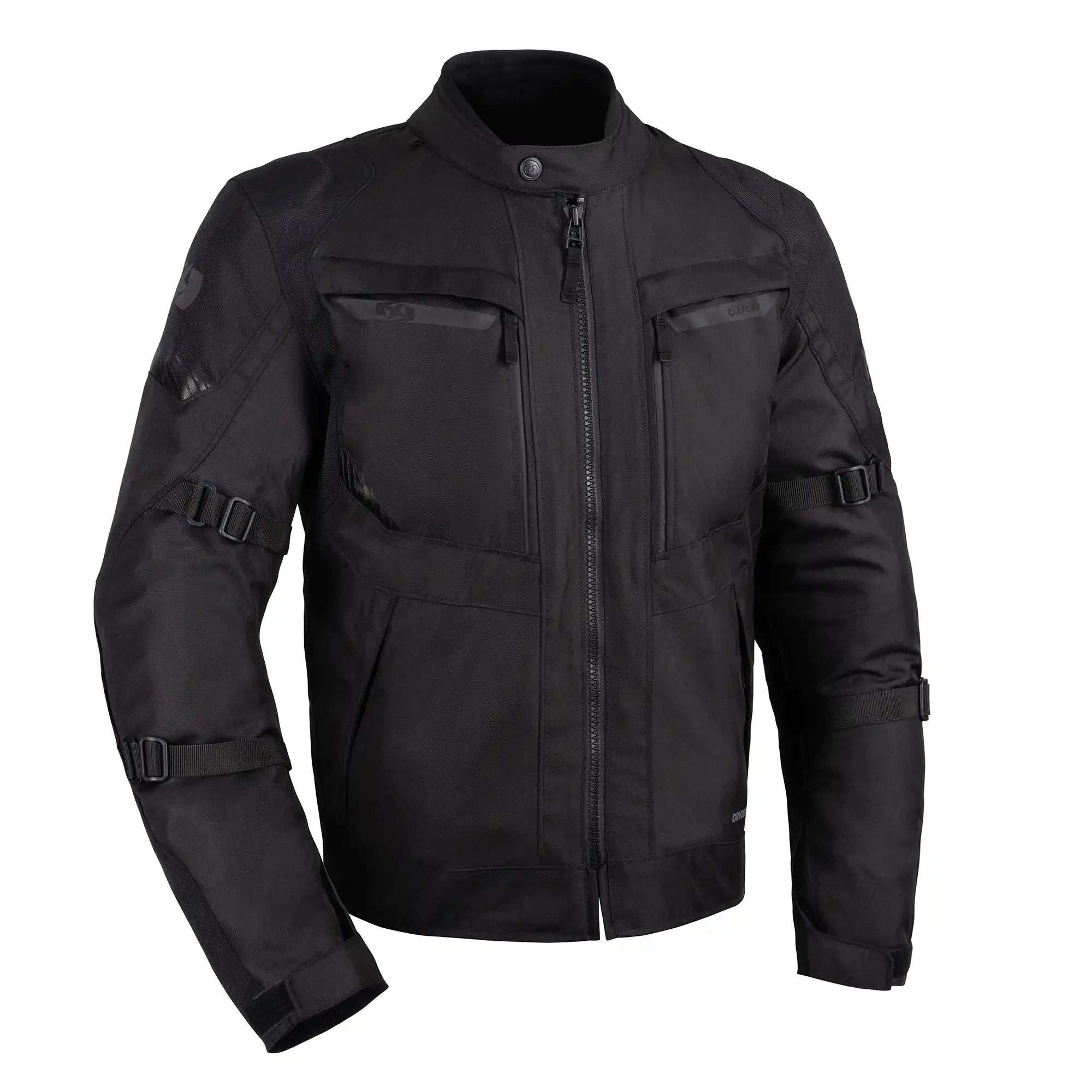 Oxford Toronto 1.0 D2D Textile Jacket Stealth Black FREE UK Delivery, FREE 365 Day Returns | Moto Central