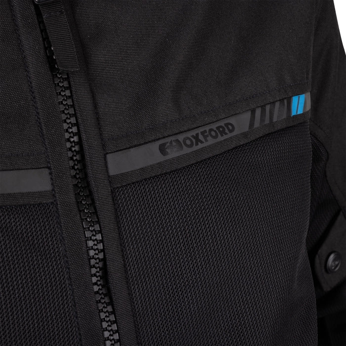 Oxford Arizona 2.0 Air Textile Jacket Black FREE UK Delivery, FREE 365 Day Returns | Moto Central