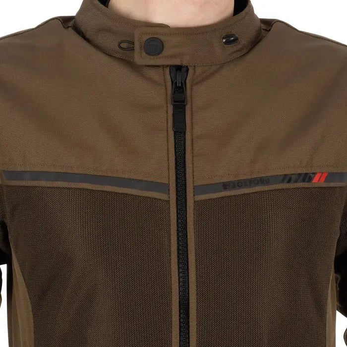 Oxford Arizona 2.0 Air Textile Jacket Brown FREE UK Delivery, FREE 365 Day Returns | Moto Central