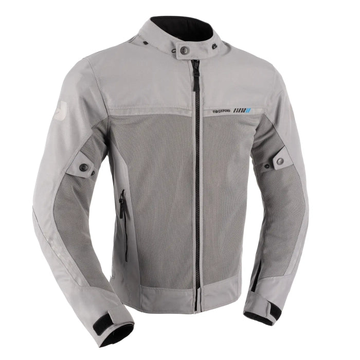 Oxford Arizona 2.0 Air Textile Jacket Grey FREE UK Delivery, FREE 365 Day Returns | Moto Central