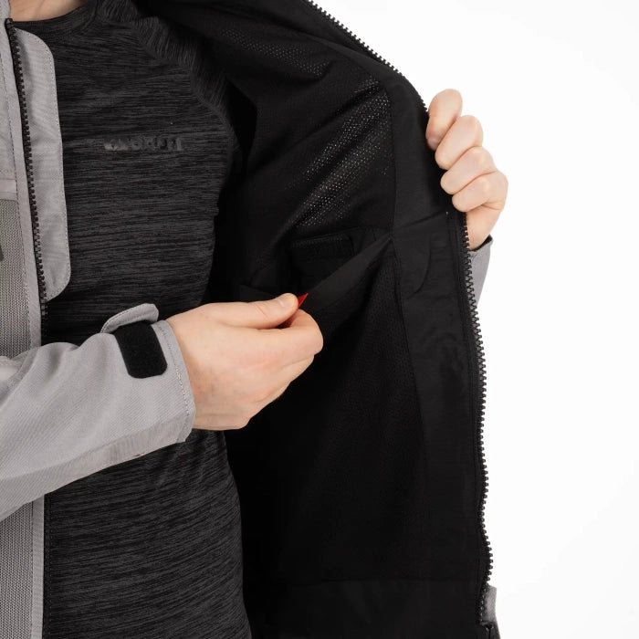 Oxford Arizona 2.0 Air Textile Jacket Grey FREE UK Delivery, FREE 365 Day Returns | Moto Central