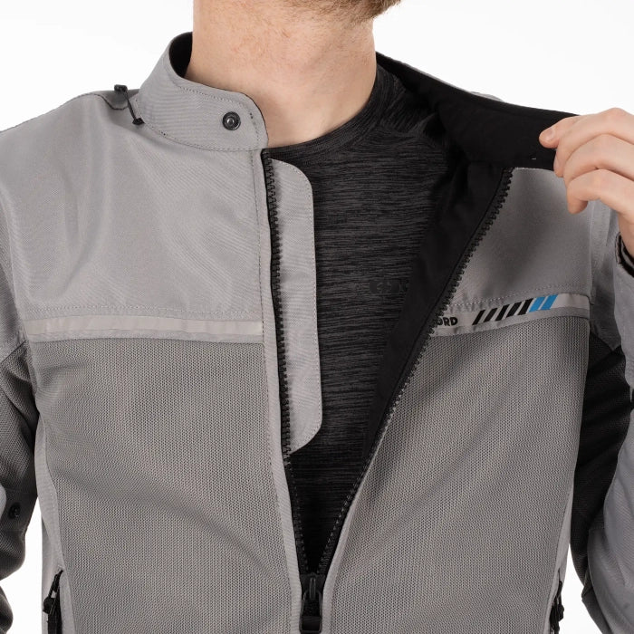 Oxford Arizona 2.0 Air Textile Jacket Grey FREE UK Delivery, FREE 365 Day Returns | Moto Central