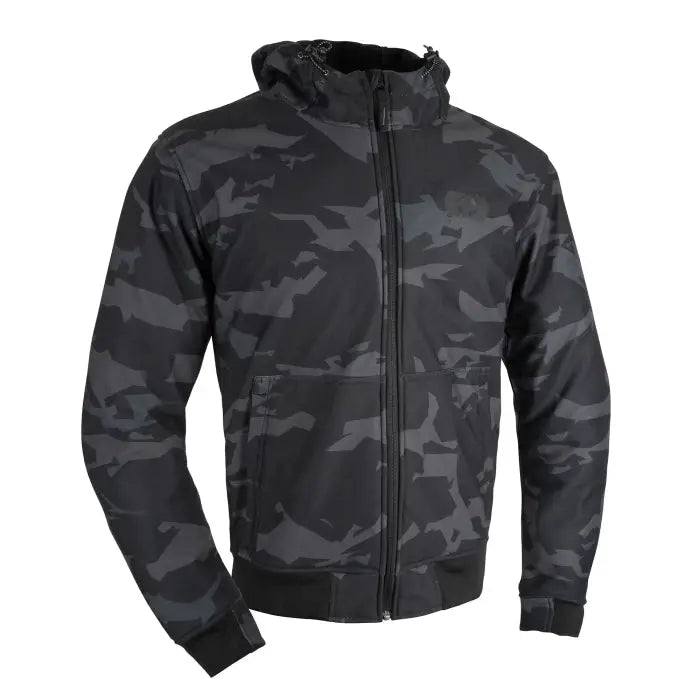Oxford Super 3.0 Hoodie Grey Camo FREE UK Delivery, FREE 365 Day Returns | Moto Central
