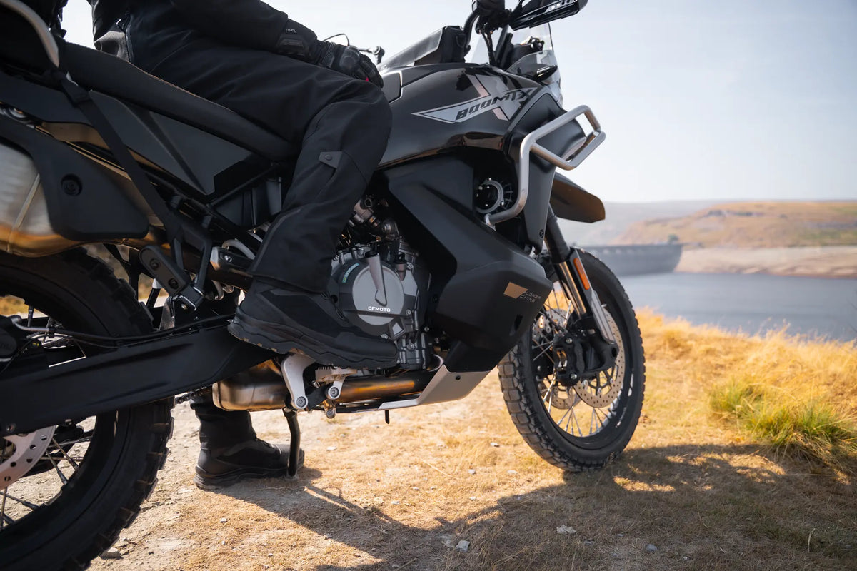 Oxford Global 1.0 Dry2Dry Laminate Textile Trouser Stealth Black FREE UK Delivery, FREE 365 Day Returns | Moto Central