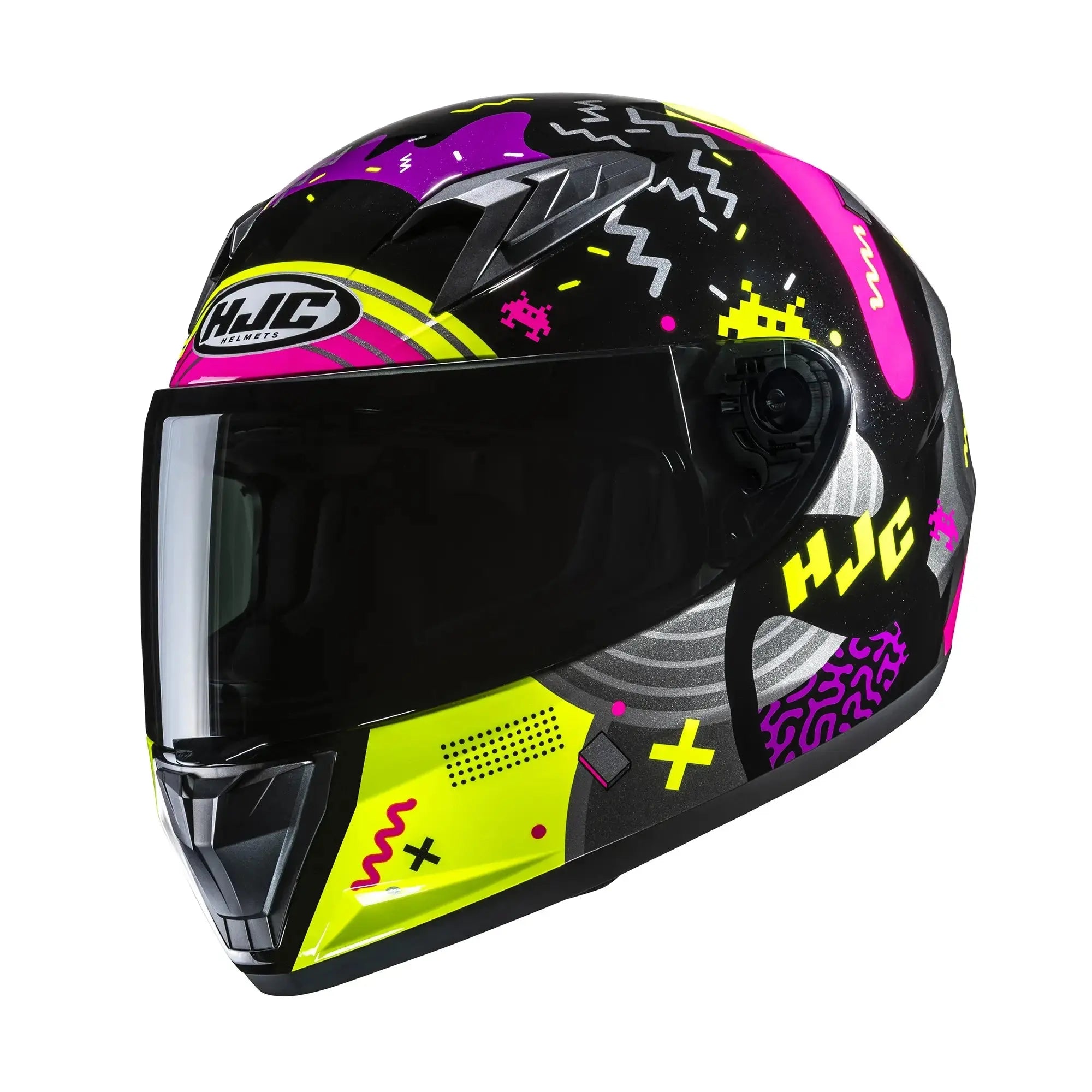 HJC Y10 Kids Mika MC3H Yellow FREE UK Delivery, FREE 365 Day Returns | Moto Central