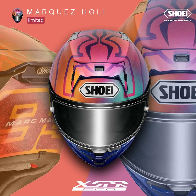 Limited-Edition-Shoei-X-SPR-Pro-Marquez-Holi-TC1-Red-Now-Available-for-Pre-Order-at-MotoCentral - FREE UK Shipping, FREE 365 Day Returns | Moto Central