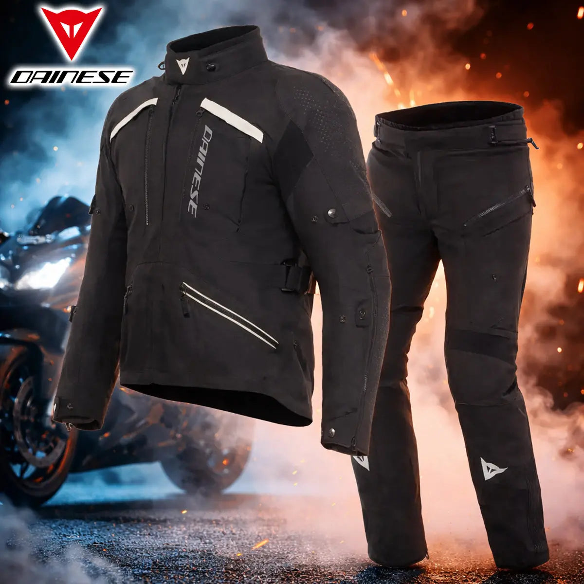 Dainese Gullfoss Jacket & Trousers - 3-Layer Touring Versatility for Every Season - FREE UK Shipping, FREE 365 Day Returns | Moto Central