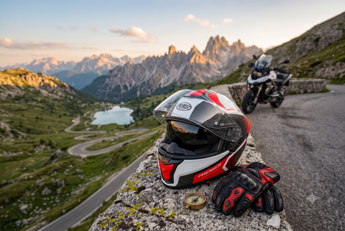 Premier Evoluzione Helmet Review: Italian Craftsmanship Meets Everyday Touring Comfort - FREE UK Shipping, FREE 365 Day Returns | Moto Central