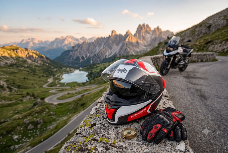 Premier Evoluzione Helmet Review: Italian Craftsmanship Meets Everyday Touring Comfort - FREE UK Shipping, FREE 365 Day Returns | Moto Central