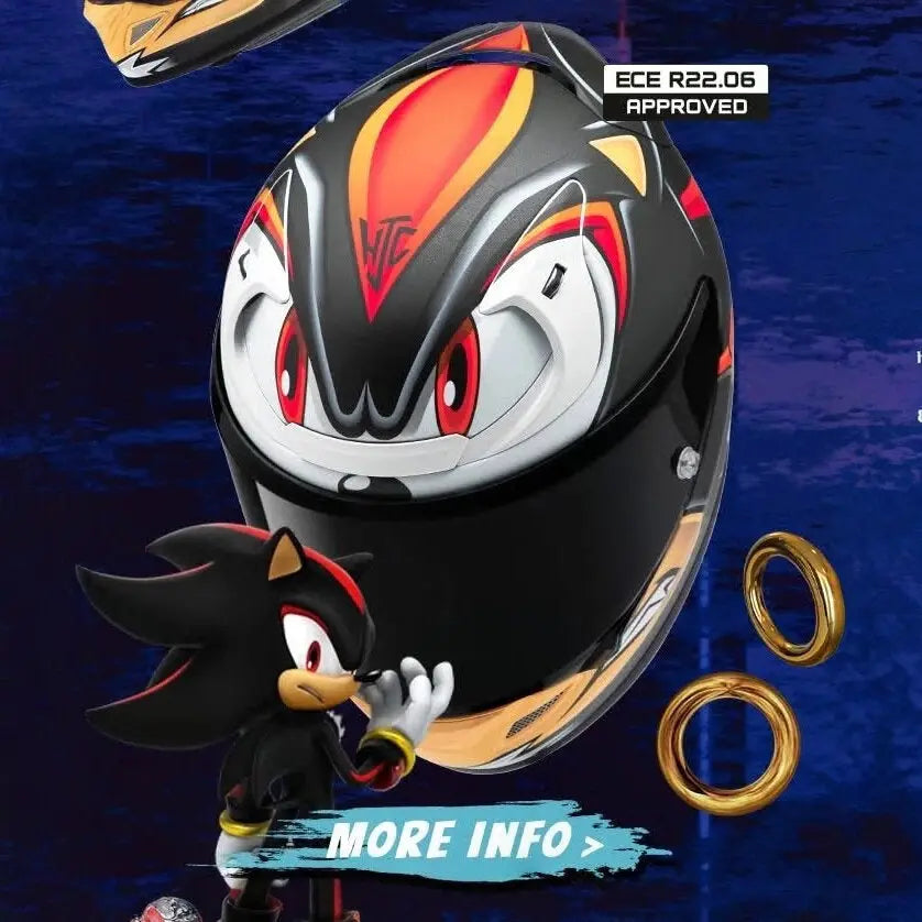 Ride-Like-a-Legend-with-the-HJC-RPHA-12-Shadow-The-Hedgehog-Helmet-Now-at-MotoCentral - FREE UK Shipping, FREE 365 Day Returns | Moto Central