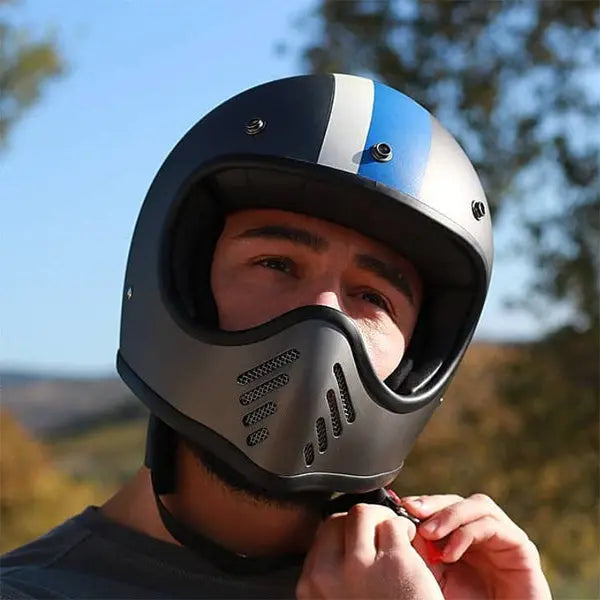 DMD Collezione Oro SeventyFive Helmet - Premium Retro Design With Handcrafted Detail - FREE UK Shipping, FREE 365 Day Returns | Moto Central