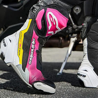 Manly in Magenta - New Alpinestars Supertech R Boot Colourway