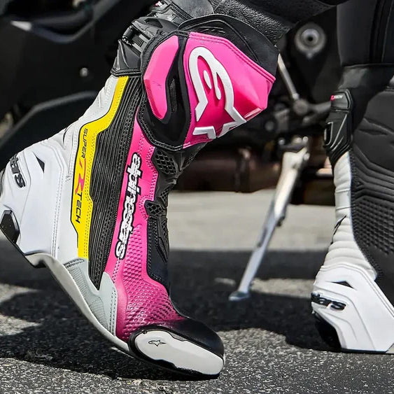 Manly in Magenta - New Alpinestars Supertech R Boot Colourway