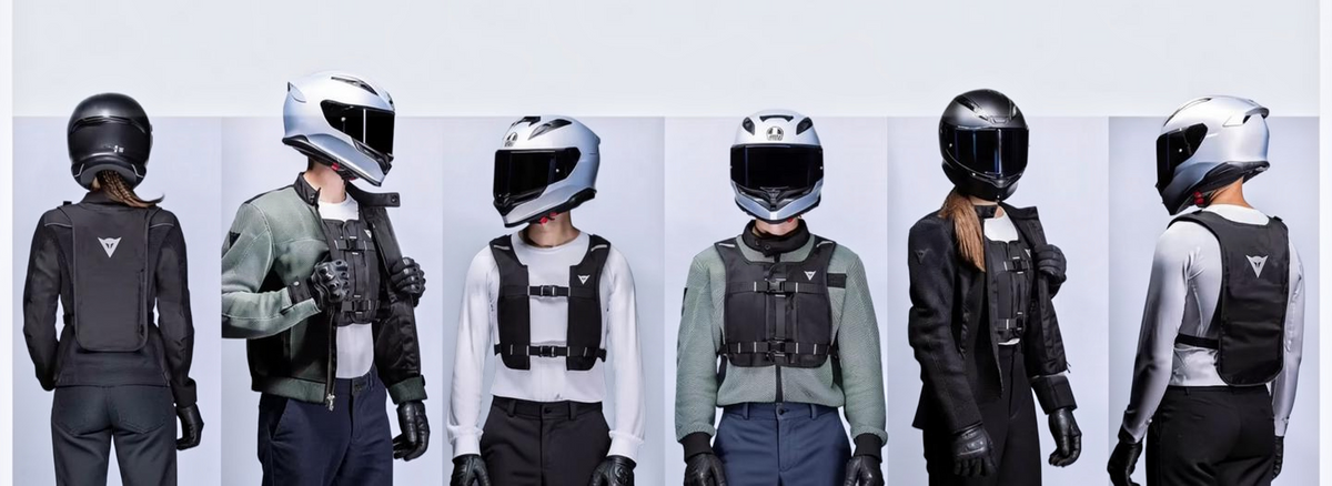 Dainese Smart GO Airbag System: Vest, Backpack and Accessories - FREE UK Shipping, FREE 365 Day Returns | Moto Central