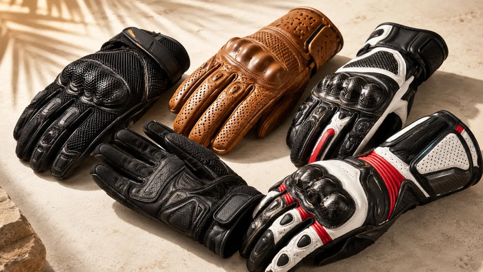 Best Summer Motorcycle Gloves 2026 - Mesh, Leather, Touring and Sports Picks - FREE UK Shipping, FREE 365 Day Returns | Moto Central