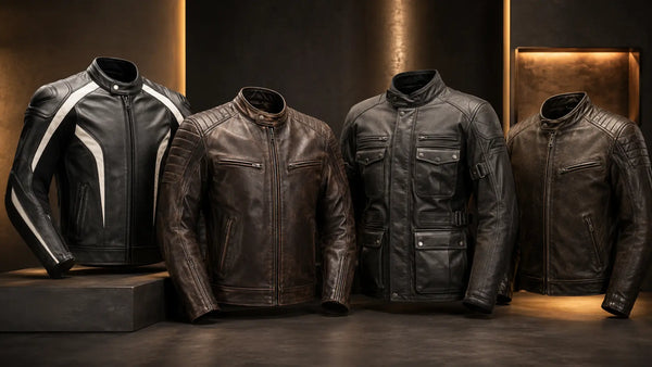 Choosing a Quality Leather Motorcycle Jacket - 2026 Buying Guide - FREE UK Shipping, FREE 365 Day Returns | Moto Central