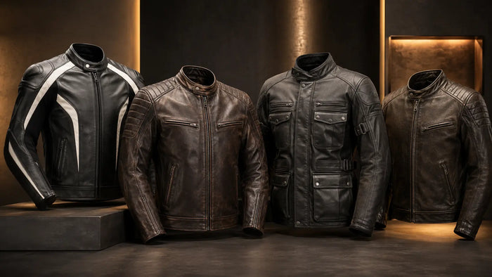 Choosing a Quality Leather Motorcycle Jacket - 2026 Buying Guide - FREE UK Shipping, FREE 365 Day Returns | Moto Central
