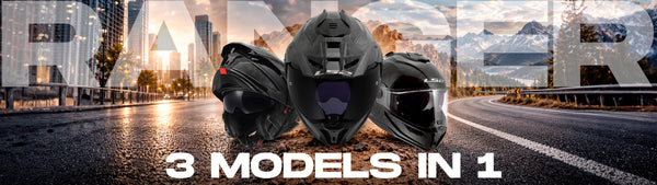 LS2 FF909 Ranger carbon modular adventure helmet