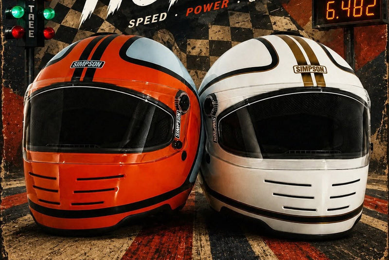 Simpson M62 Helmet Review: Classic Racing Style with Modern Protection - FREE UK Shipping, FREE 365 Day Returns | Moto Central