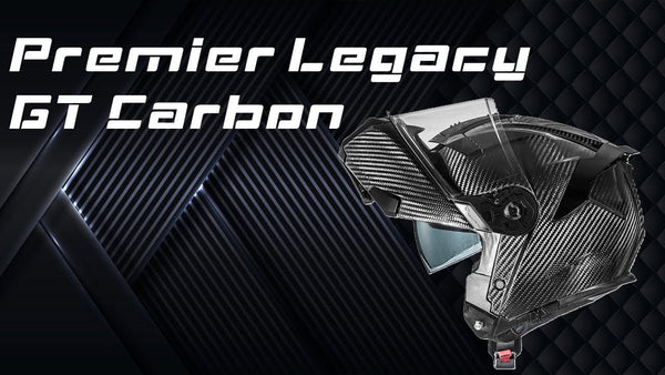 Premier Legacy GT Helmet: Modular Design for Everyday Touring - FREE UK Shipping, FREE 365 Day Returns | Moto Central