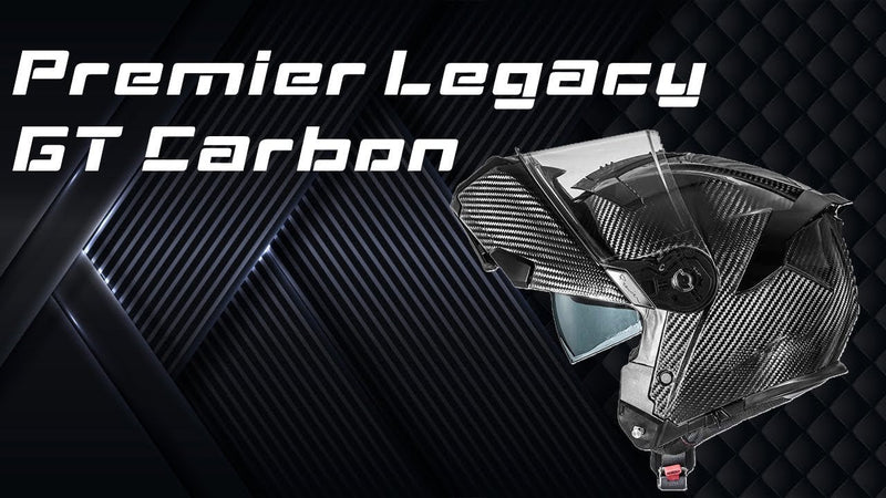 Premier Legacy GT Helmet: Modular Design for Everyday Touring - FREE UK Shipping, FREE 365 Day Returns | Moto Central
