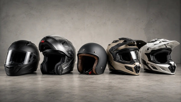 Motorcycle Helmet Types Explained - Pros and Cons for 2026 - FREE UK Shipping, FREE 365 Day Returns | Moto Central