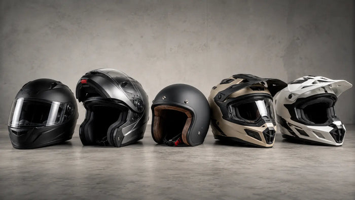 Motorcycle Helmet Types Explained - Pros and Cons for 2026 - FREE UK Shipping, FREE 365 Day Returns | Moto Central