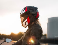 Nolan X-804 ST Ultra Carbon road helmet lifestyle image