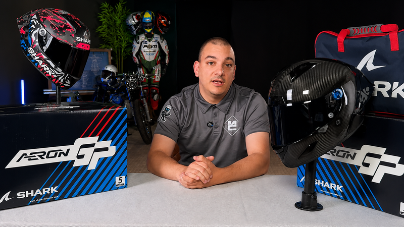 Shark Aeron GP FIM 2 Review - What Makes This Helmet So Serious? - FREE UK Shipping, FREE 365 Day Returns | Moto Central